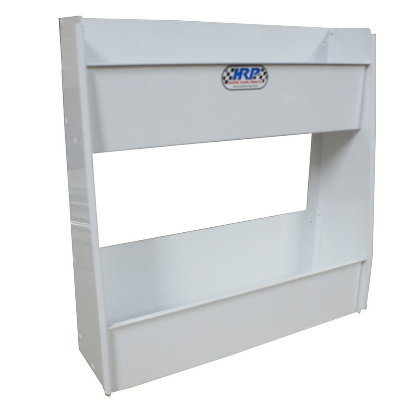 Wall Mount Lubricant Storage Tray, Medium, White Powder Coat