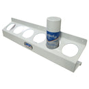 Spray Can Holder, 6 Place, White