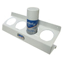 Spray Can Holder, 4 Place, White