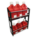 Jug Rack, Two Level, 6 Place, Black