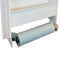 Towel and Aerosol Storage Rack, White