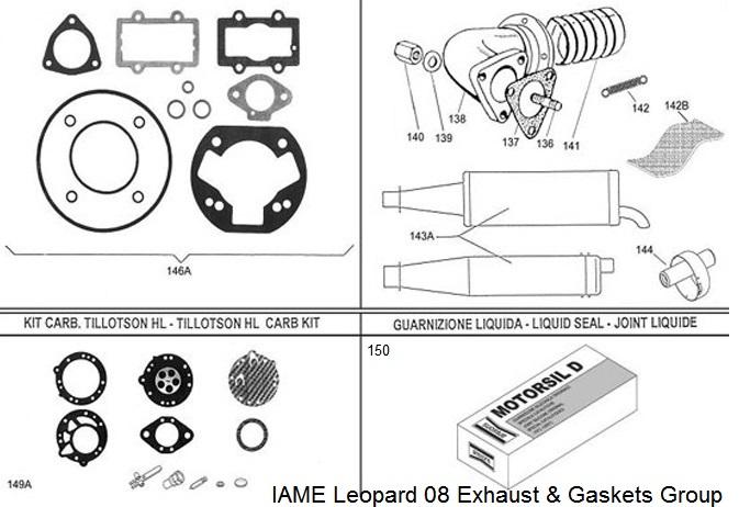 (149A) 10926 HL334AB Tillotson Carburetor Kit - $29.95 - Tillotson - Engines & Parts - KartStore-USA