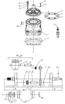 21. Spring fixing membrane - $1.88 - Vortex - Rok Shifter Cylinder/Crankcase - KartStore-USA