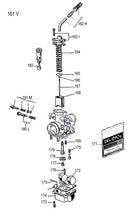 180l. Needle Gas Valve Kit - $6.21 - Vortex - Rok Mini Carburetor - KartStore-USA