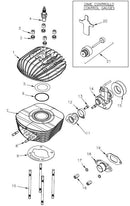 5. Mini Rok/Mr3 Copper Head Gasket 42.2x62.4x0.2 - $2.69 - Vortex - Rok Mini Cylinder - KartStore-USA