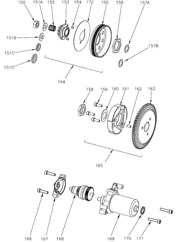 151B. Washer 18,8x10,1x2 for the clutch housing without plate - sprocket Z11 - $1.86 - Vortex - RokGP Clutch & Starter Parts - KartStore-USA