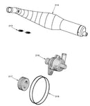 217. Water pump's pulley D.50 - $33.75 - Vortex - RokGP Exhaust Parts - KartStore-USA