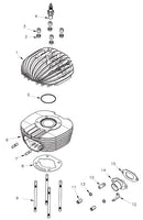 5. O-ring head 2237 NBR - $2.11 - Vortex - Rok VLR Cylinder - KartStore-USA