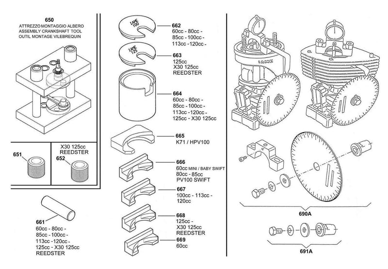 650- Crankshaft Assembly Tool - $1956.82 - IAME - X30 Assembly & Timing - KartStore-USA