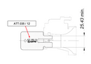 ATT-035/12 IAME X30 Gauge Nozzle Height HW-27A - $41.09 - IAME - Engines & Parts - KartStore-USA