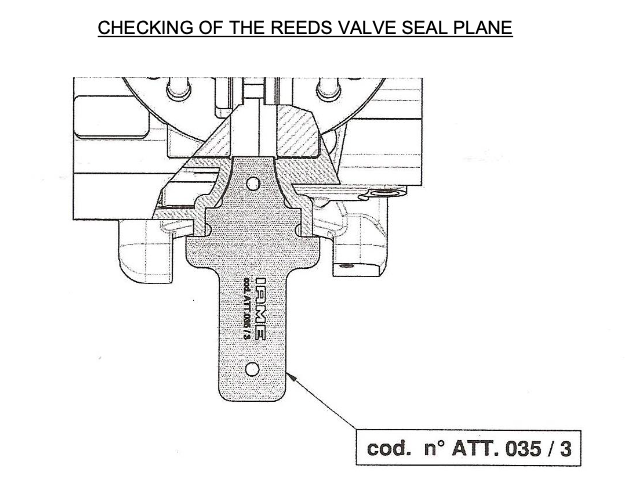 ATT-035/3 IAME X30 Reed Block Seat Gauge - $27.05 - IAME - Engines & Parts - KartStore-USA