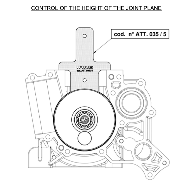 ATT-035/5 IAME X30 Cylinder Base Height Gauge - $27.28 - IAME - Engines & Parts - KartStore-USA