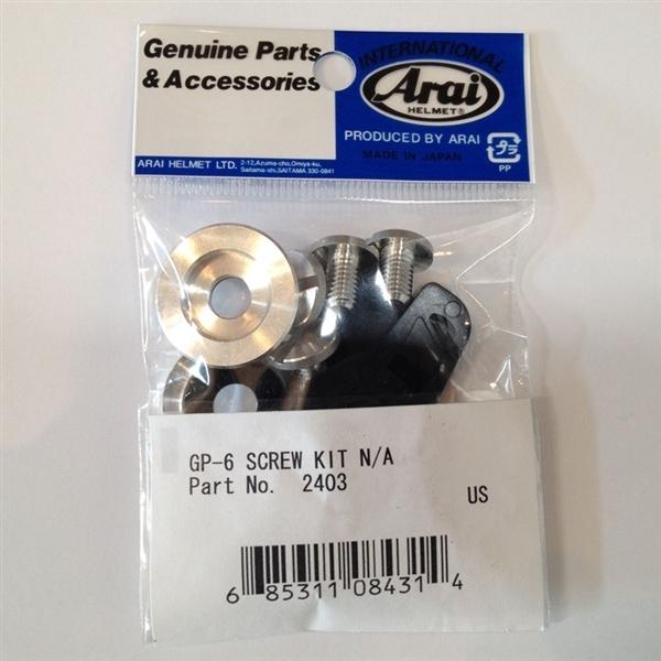 SK6 Screw Kit - $14.95 - Arai - Apparel - KartStore-USA