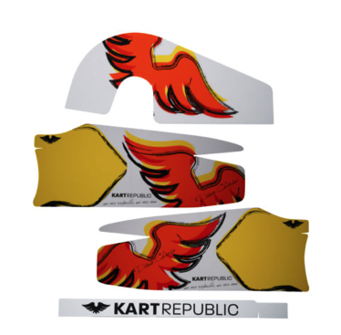 Kart Republic KR1 | KR2 | 4S Complete Sticker Kit - $213.88 - Kart Republic - Sticker Kits - KartStore-USA