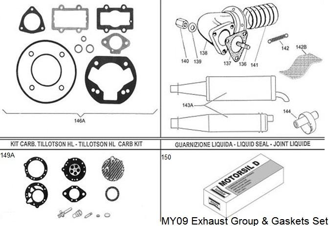 (149A) 10926 HL334AB Tillotson Carburetor Kit - $29.95 - Tillotson - Engines & Parts - KartStore-USA